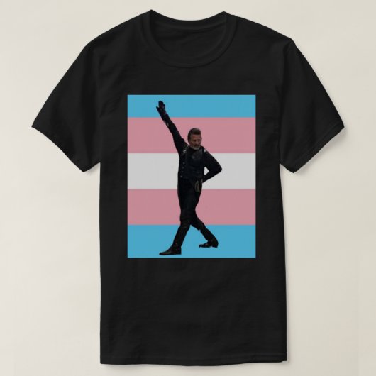 Izzy Hands trans-Flag Classic T - Shirt.png T-Shirt (Design vorne)