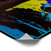 IZZY THE ARTIST - Paint your own Life Poster (LRG) (Ecke)