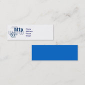 j0254444, NameAddressPhoneEmail Mini Visitenkarte (Vorne/Hinten)