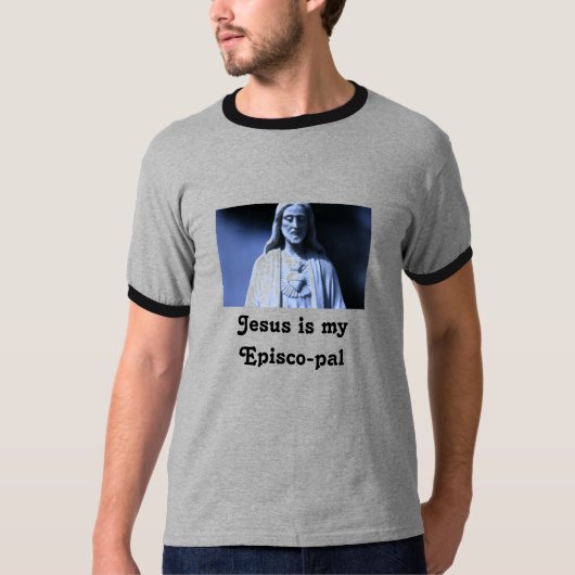 j0432798, Jesus ist mein episkopales T-Shirt (Vorderseite)