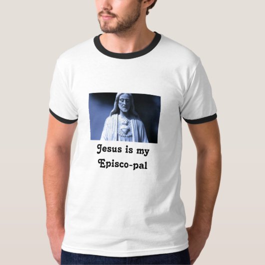 j0432798, Jesus ist mein episkopales T-Shirt (Vorderseite)