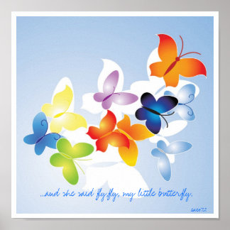 j0433205, ...Und sie sagte Fliege, Fliege, mein kl Poster