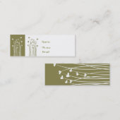 j0433235, Name, Telefon, E-Mail Mini Visitenkarte (Vorne/Hinten)