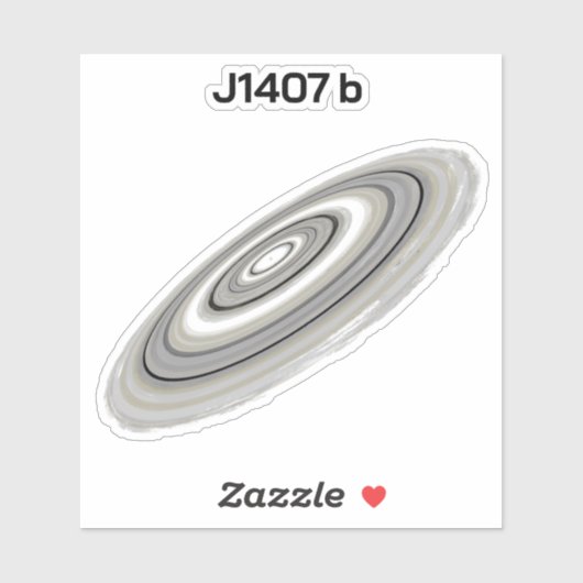 J1407 b (1SWASP J140747.93-394542.6 b) Aufkleber (Blatt)