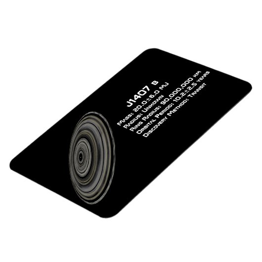 J1407 b (1SWASP J140747.93-394542.6 b) Magnet (Linke Seite)