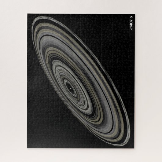 J1407 b (1SWASP J140747.93-394542.6 b) Puzzle (Vertikal)