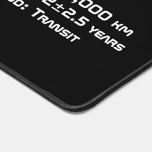 J1407 b (1SWASP J140747.93-394542.6 b) Schreibtischunterlage (Ecke)