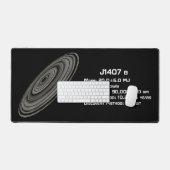J1407 b (1SWASP J140747.93-394542.6 b) Schreibtischunterlage (Tastatur & Maus)