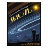 J1407b Space Travel Poster (Vorne)