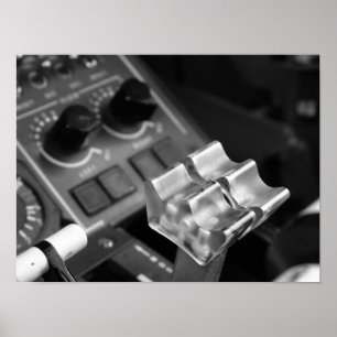 J41 hebelt B&W Poster