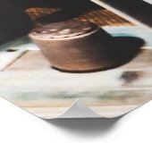 J58 Jet Motor Fan - SR-71 Blackbird, A-12, YF-12 Poster (Ecke)