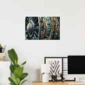 J58 Jet Motor - SR-71 Blackbird, A-12, YF-12 Poster (Heimbüro)