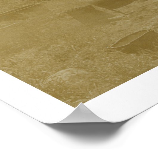 "J.A. Chuck Wagon, Get Dinner" Poster (Ecke)