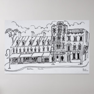 J.A. Moisan Grocery Store   Kanada Poster