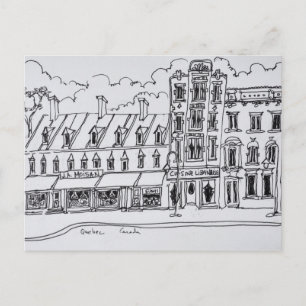 J.A. Moisan Grocery Store   Kanada Postkarte