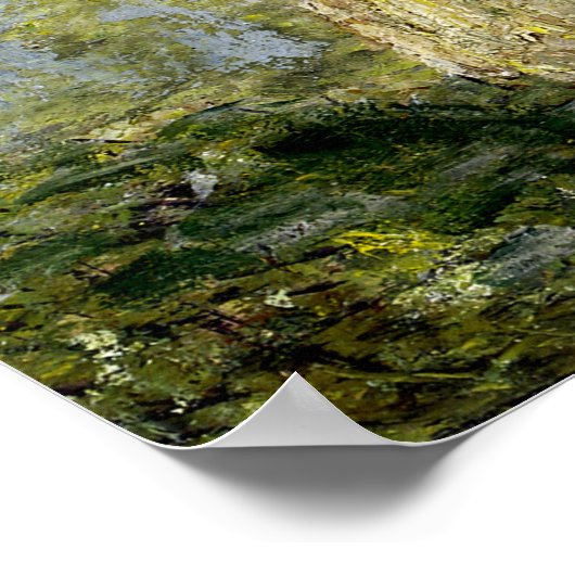 J. Alden Weir Landschaft Poster (Ecke)