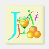 J - Alphabet Magnet (Vorne)