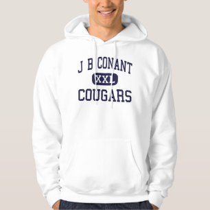J B Conant - Cougars - hoch - Hoffman-Anwesen Hoodie