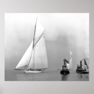 J-Boote und Schlepper Poster