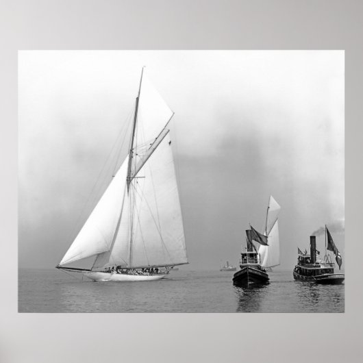 J-Boote und Tugs Poster (Vorne)