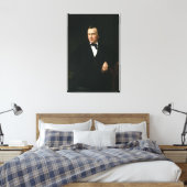 J. Brahms, c. 1860 Leinwanddruck (Insitu (Schlafzimmer))