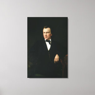J. Brahms, c.1860 Leinwanddruck