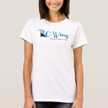 J.C. Autor Wing T-shirt der Frauen