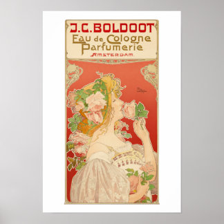 J.C. Boldoot Eau de Köln Poster