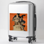 J.C. Leyendecker Banjo Player 1920 Art Deco Art Aufkleber (Koffer)