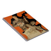 J.C. Leyendecker Banjo Player 1920 Art Deco Art Notizblock (Rechte Seite)