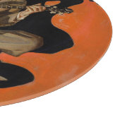 J.C. Leyendecker Banjo Player 1920 Art Deco Art Schneidebrett (Ecke)