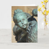 J.C. Nichols Plaza Fountain Detail Karte (Gelbe Blume)