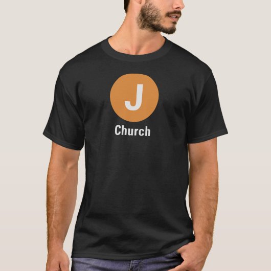 J Church Dark T - Shirt (Vorderseite)