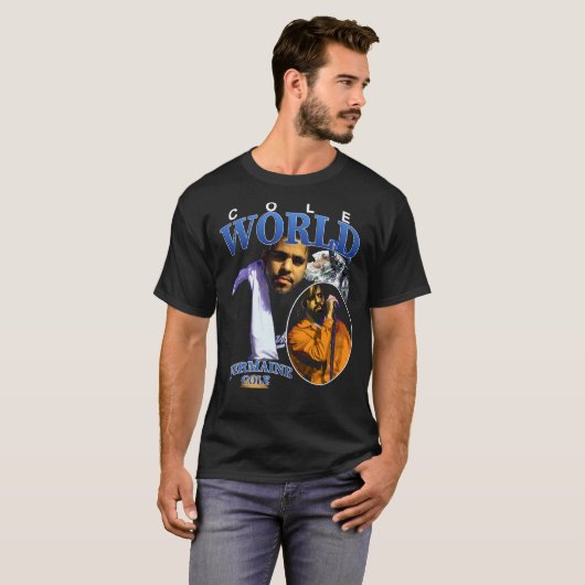 J. Cole Cole World Classic T-Shirt (Vorne ganz)