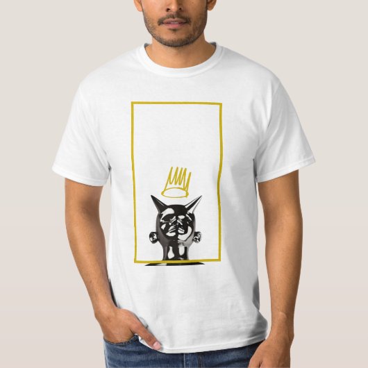 J Cole Geboren Sinner Telefon T-Shirt (Vorderseite)