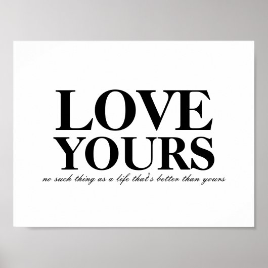 J Cole Love Yours Lyric Poster (Vorne)