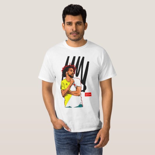 J Cole rapper T-Shirt (Vorne ganz)
