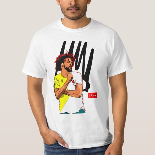 J Cole rapper T-Shirt (Vorderseite)