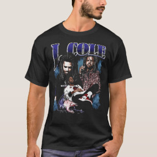 J.Cole T-Shirt für Männer Frauen Rapper Retro Vi