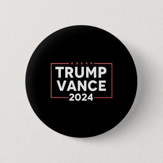 J D Vance 2024 Button (Vorderseite)
