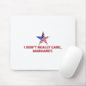 J.d. Vance "i Don't Really Care Margaret" Intervie Mousepad (Mit Mouse)