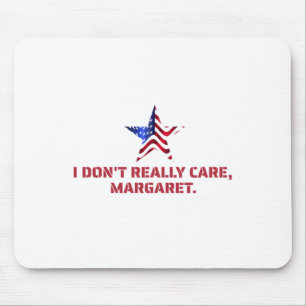 J.d. Vance "i Don't Really Care Margaret" Intervie Mousepad