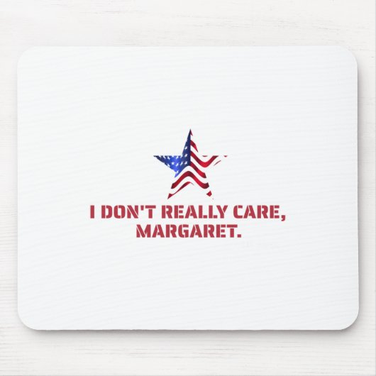 J.d. Vance "i Don't Really Care Margaret" Intervie Mousepad (Vorne)
