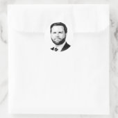 J.D. VANCE RUNDER AUFKLEBER (Tasche)