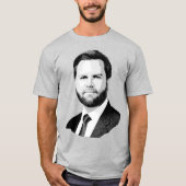 J.D. VANCE T-Shirt (Vorderseite)