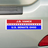 J.D. Vance US Senat Ohio 2022 Autoaufkleber (Auf Auto)