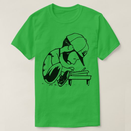 J Dilla Sketch Hat T-Shirt (Design vorne)