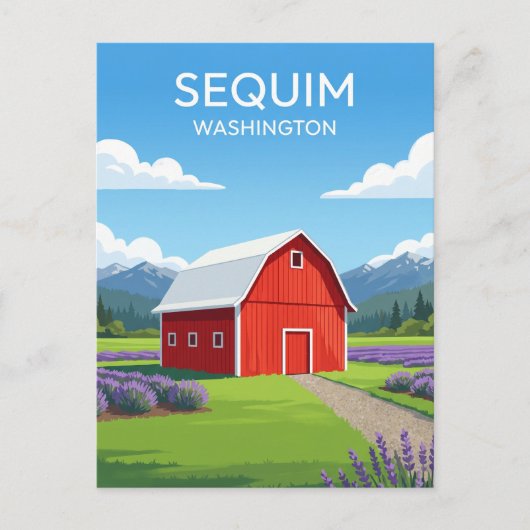 J.E.D.I. Farm Washington Postkarte (Vorderseite)