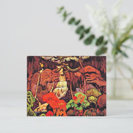 J.E.H. MacDonald - Algoma Waterfall, Postkarte (Stehend Vorderseite)