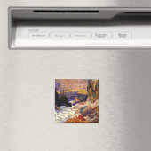 J.E.H. MacDonald: Montreal River Artwork Magnet (In Situ (Geschirrspüler))